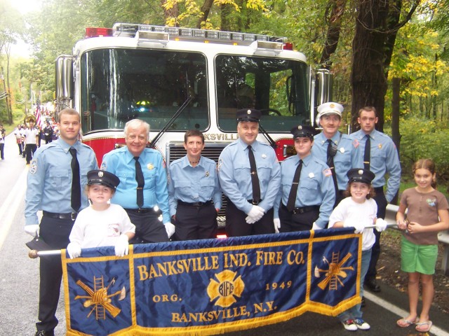 9/28/08 - BIFD at the Pound Ridge Fire Department 75th Anniversary Parade